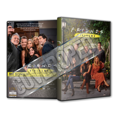 Friends Reunion Special - 2021 Türkçe Dvd Cover Tasarımı